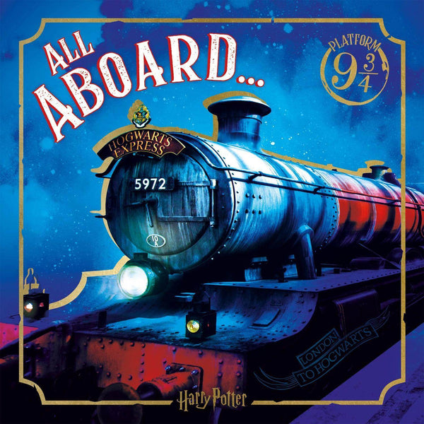 Harry Potter Hogwarts Express Birthday Card an Official Harry Potter Product