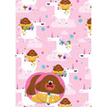 Hey Duggee Birthday Wrapping Paper 2 SHEET 2 TAGS, Officially Licensed Product an Official Hey Duggee Product