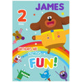 Hey Duggee Fun Any Age & Name Personalised Birthday Card an Official Hey Duggee Product