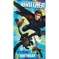 How to Train your Dragon Brother Birthday Card an Official How to Train your Dragon Product