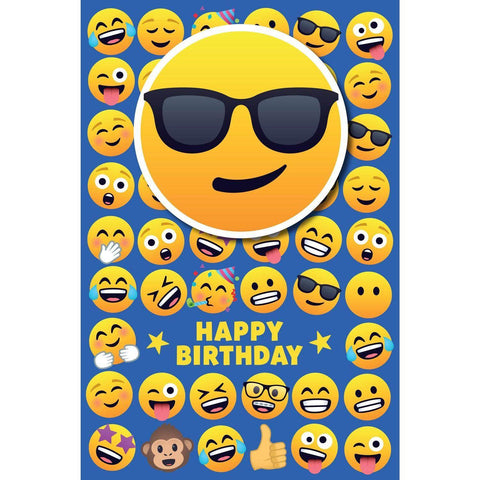 JoyPixels Emoji Happy Birthday Card an Official JoyPixels Product