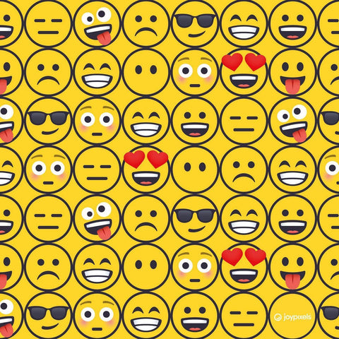 JoyPixels Greeting Card Emoji Faces, Official Product an Official JoyPixels Product