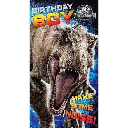 Jurassic World Birthday Boy Greeting Card an Official Jurassic World Product