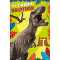 Jurassic World Birthday Card For Brother, Officially Licensed Product an Official Jurassic World Product