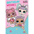 L.O.L Birthday Card, Officially Licensed Product an Official L.O.L Product