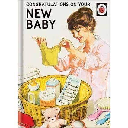Ladybird Books For Grown-Ups   New Baby Card an Official Ladybird Product