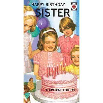 Ladybird Books For Grown-Ups Sister Birthday Card an Official Ladybird Product