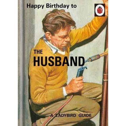 Ladybird Books For Grown-Ups The Husband Card an Official Ladybird Product