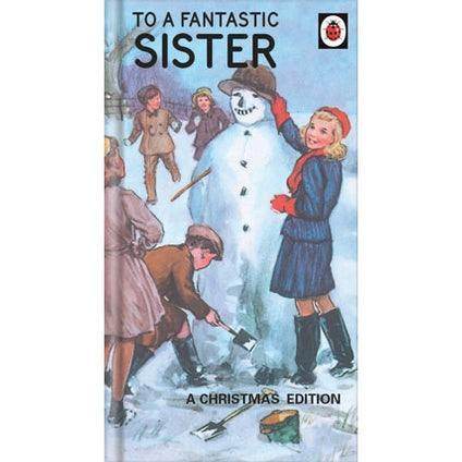Ladybird Books Sister Christmas Card an Official Ladybird Product