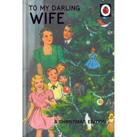 Ladybird Books Wife Christmas Card an Official Ladybird Product