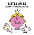 Personalised Little Miss Meme Birthday Cards, Always Glamorous - Any message inside. an Official Mr. Men & Little Miss Product