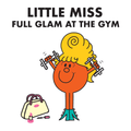 Personalised Little Miss Meme Birthday Cards, Full Glam At The Gym - Any Message Inside an Official Mr. Men & Little Miss Product