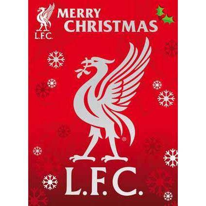 Liverpool Christmas Card an Official Liverpool FC Product