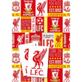 Liverpool Football Club Gift Wrap 2 Sheets & Tags an Official Liverpool FC Product