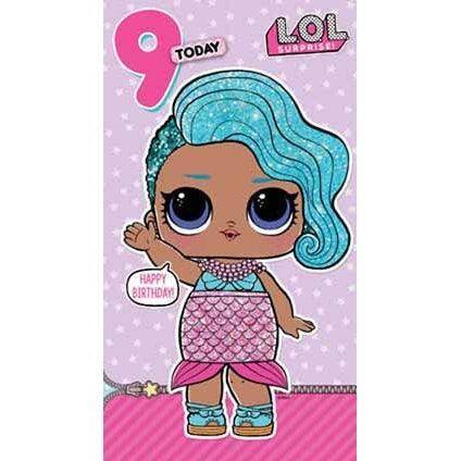LOL Surprise 9th Birthday Card (LO005) - Character Brands - View #12