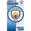 Manchester City Birthday Crest Card an Official Manchester City FC Product
