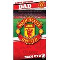 Manchester Utd Dad Birthday Card an Official Manchester United FC Product