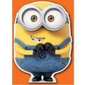 Minion Die-Cut Birthday Card an Official Despicable Me Product