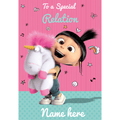 Minions Any Name and Relation Card an Official Despicable Me Minions Product