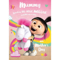 Mothers Day Personalised Card by Despicable Me an Official Despicable Me Product