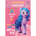 Mothers Day Personalised Card by My Little Pony an Official My Little Pony Product