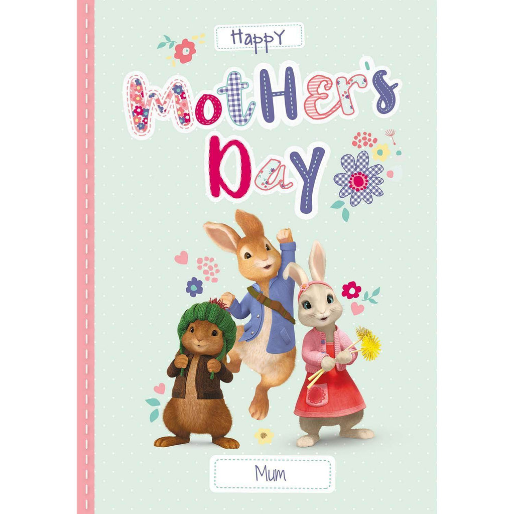 Mothers Day Personalised Card by Peter Rabbit an Official Peter Rabbit Product