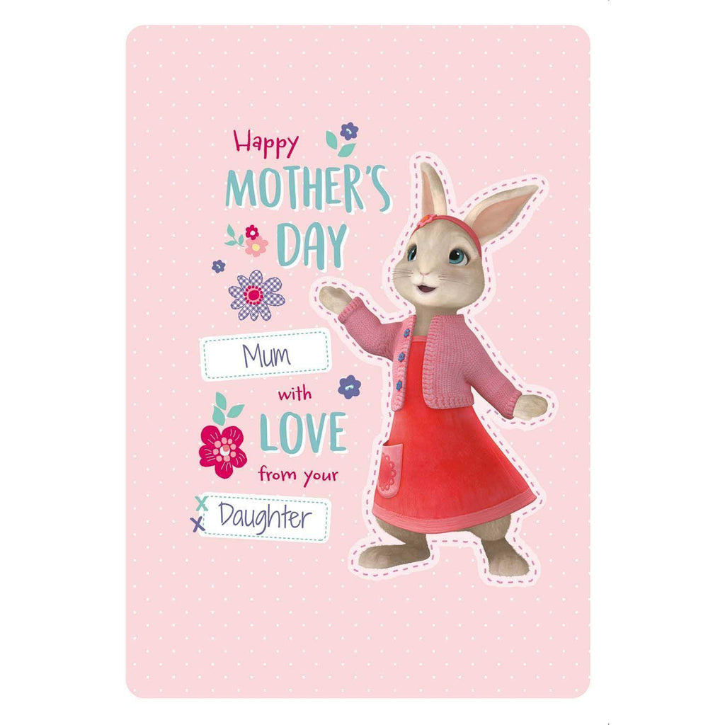 Mothers Day Personalised Card by Peter Rabbit an Official Peter Rabbit Product