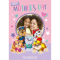 Mothers Day Photo Personalised Card by Paw Patrol an Official Paw Patrol Product