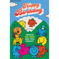 Mr Men Birthday Card, Officially Licensed Product an Official Mr. Men Product