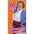 Mrs Brown's Boys Happy 30th Birthday Card an Official Mrs Brown Boys Product