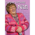 Mrs Brown's Boys Happy Birthday Nan Card an Official Mrs Brown Boys Product