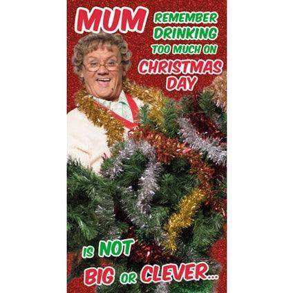 Mrs Brown's Boys Mum Christmas Card an Official Mrs Brown Boys Product