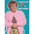 Mrs Brown's Boys There's No 'F' In Birthday Card an Official Mrs Brown Boys Product