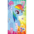 My Little Pony Age 7 Birthday Card an Official My Little Pony Product