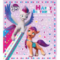 My Little Pony Birthday Card, Officially Licensed Product an Official My Little Pony Product