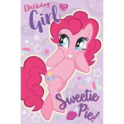 My Little Pony Birthday Girl Card - Pinkie Pie an Official My Little Pony Product