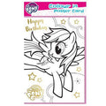 My Little Pony Colour in Birthday Card with Fold Out Poster an Official My Little Pony Product