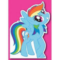 My Little Pony Die-Cut Card an Official My Little Pony Product