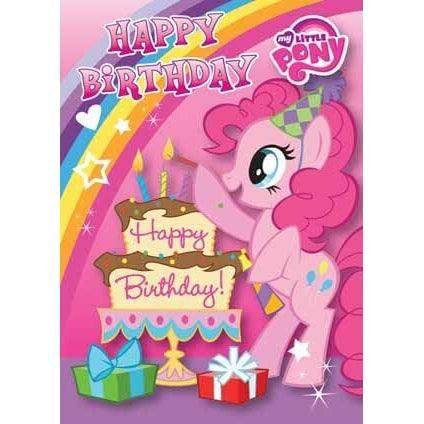 My Little Pony Happy Birthday Card an Official My Little Pony Product