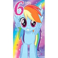 My Little Pony Movie Age 6 Birthday Card an Official My Little Pony Product