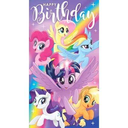 My Little Pony Movie General Birthday Card an Official My Little Pony Product