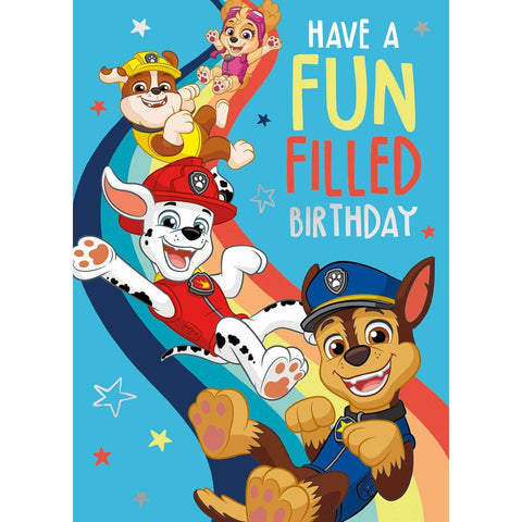 Official Paw Patrol A5 Birthday Card, Fun Filled Birthday an Official Paw Patrol Product