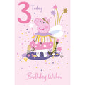 Official Peppa Pig Age 3 Birthday Card, Birthday Wishes an Official Peppa Pig Product