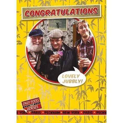 Only Fools and Horses Congratulations Card an Official Only Fools and Horses Product