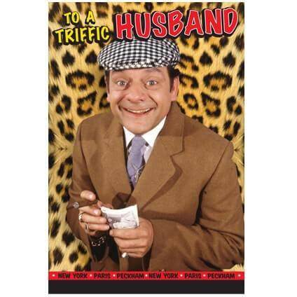 Only Fools and Horses Husband Birthday Card an Official Only Fools and Horses Product