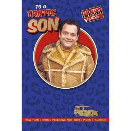 Only Fools and Horses Son Birthday Card an Official Only Fools and Horses Product