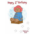 Paddington Bear Age 2 Birthday Card an Official Paddington Bear Product