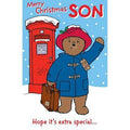 Paddington Bear Son Christmas Card an Official Paddington Bear Product