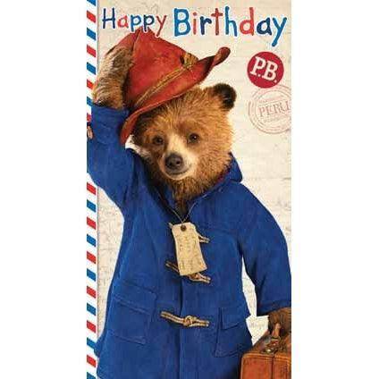 Paddington Bear The Movie General Birthday Card an Official Paddington Bear Product
