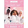 'Pamper Yourself' Mothers Day Personalised Card by Barbie an Official Barbie Product